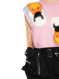 JW Anderson Sleeveless Patterned-Knit Sweater 13 JW Anderson Sleeveless Patterned-Knit Sweater -Deals Thessura Store unnamed file 110