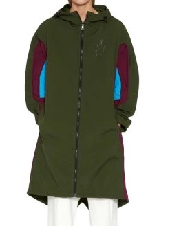 JW Anderson Oversized Hooded Colorblocked Logo Parka -Deals Thessura Store unnamed file 113