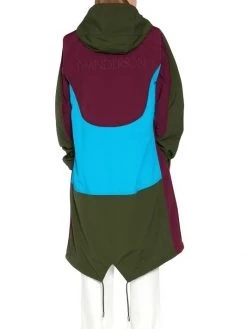 JW Anderson Oversized Hooded Colorblocked Logo Parka -Deals Thessura Store unnamed file 114