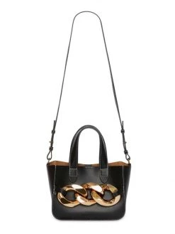 JW Anderson Mini Chain Leather Tote Taupe -Deals Thessura Store unnamed file 122