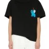 JW Anderson Elephant-Embroidered Logo T-Shirt