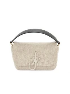 JW Anderson Midi Anchor Felt Shoulder Bag Off White -Deals Thessura Store unnamed file 140