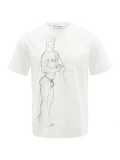 JW Anderson X Tom Of Finland Fitted Short-Sleeved T-Shirt For Men