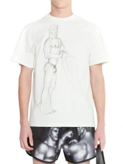 JW Anderson X Tom Of Finland Fitted Short-Sleeved T-Shirt For Men 10 JW Anderson X Tom Of Finland Fitted Short-Sleeved T-Shirt For Men -Deals Thessura Store unnamed file 151