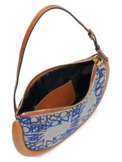 JW Anderson The Bumper Moon Monogram Canvas Shoulder Bag -Deals Thessura Store unnamed file 166
