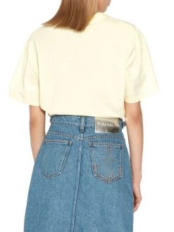 JW Anderson Swan-Embroidered Logo T-Shirt -Deals Thessura Store unnamed file 176