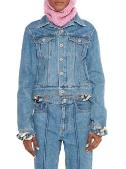 JW Anderson Chain Link Jean Jacket -Deals Thessura Store unnamed file 180