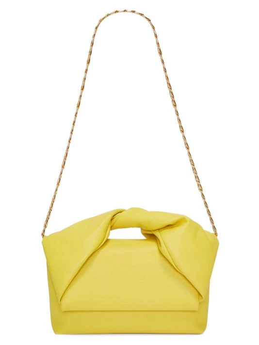 JW Anderson Twister Leather Top Handle Bag Black 5 JW Anderson Twister Leather Top Handle Bag Black - Image 3