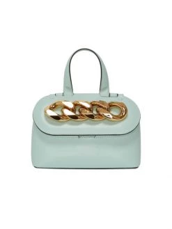 JW Anderson Small Chain Lid Leather Top Handle Bag Black -Deals Thessura Store unnamed file 208