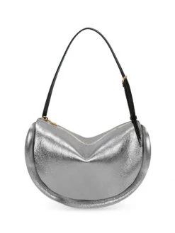 JW Anderson The Bumper Moon Metallic Leather Shoulder Bag
