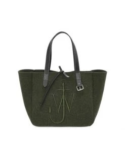 JW Anderson Belt Logo Tote Dark Navy