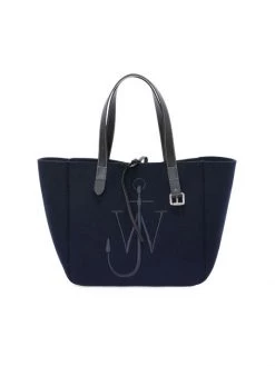 JW Anderson Belt Logo Tote Dark Navy -Deals Thessura Store unnamed file 260