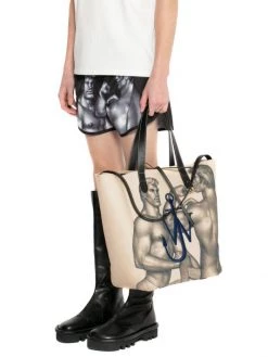 JW Anderson X Tom Of Finldand Oversized Belt Tote For Men -Deals Thessura Store unnamed file 287