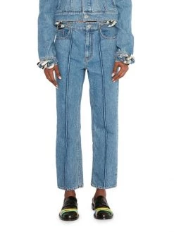 JW Anderson Chain-Embellished Straight-Leg Jeans -Deals Thessura Store unnamed file 290