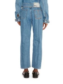 JW Anderson Chain-Embellished Straight-Leg Jeans -Deals Thessura Store unnamed file 292