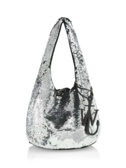 JW Anderson Mini Sequin Shopper Silver -Deals Thessura Store unnamed file 300