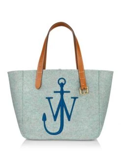 JW Anderson Belt Logo Tote Black