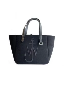 JW Anderson Belt Logo Tote Black -Deals Thessura Store unnamed file 314