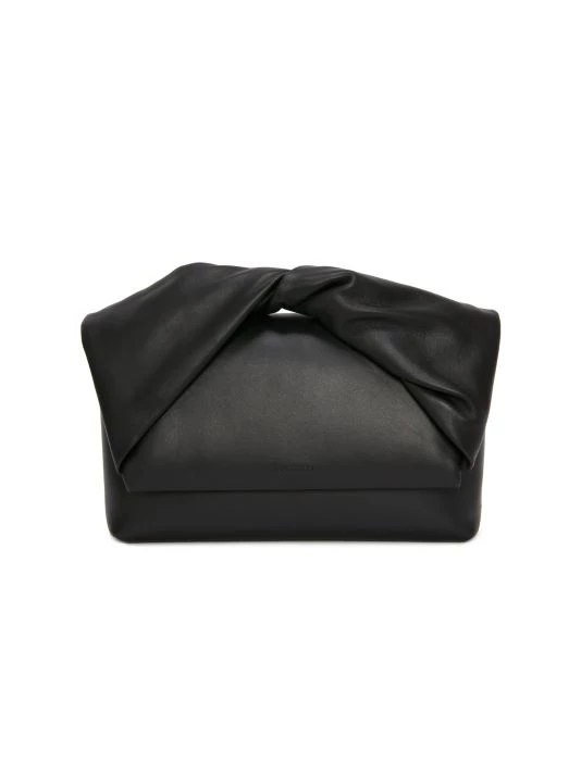 JW Anderson Mini Twister Leather Clutch-On-Chain Off White 7 JW Anderson Mini Twister Leather Clutch-On-Chain Off White - Image 6