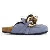 JW Anderson Chain Suede Loafers Mules -Deals Thessura Store unnamed file 326