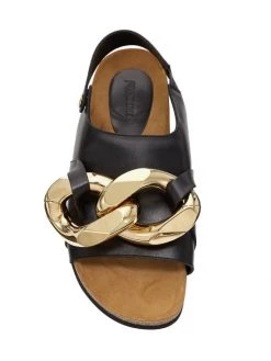 JW Anderson Chainlink Leather Slingback Sandal For Men -Deals Thessura Store unnamed file 337