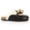 JW Anderson Chain Shearling-Lined Leather Loafer Mules -Deals Thessura Store unnamed file 349