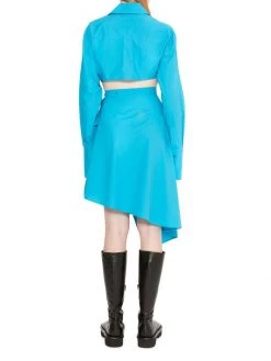 JW Anderson Asymmetric Twisted Cut Out Shirtdress -Deals Thessura Store unnamed file 35