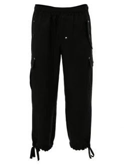JW Anderson Twill Straight-Leg Cargo Trousers For Men