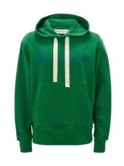 JW Anderson Classic Embroidered Logo Hoodie For Men -Deals Thessura Store unnamed file 369