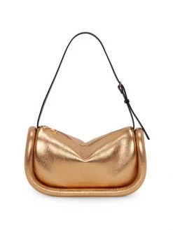 JW Anderson The Bumper Metallic Leather Baguette Bag