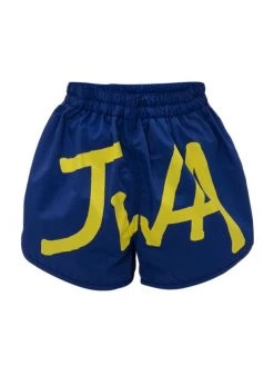 JW Anderson JWA Logo Swim Shorts For Men Navy Yellow -Deals Thessura Store unnamed file 376