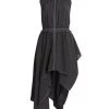 JW Anderson Asymmetric Halterneck Dress