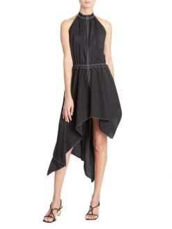 JW Anderson Asymmetric Halterneck Dress -Deals Thessura Store unnamed file 381