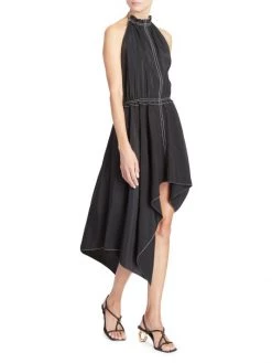 JW Anderson Asymmetric Halterneck Dress -Deals Thessura Store unnamed file 382