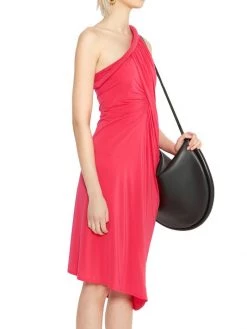 JW Anderson Asymmetric Gathered One-Shoulder Dress -Deals Thessura Store unnamed file 43