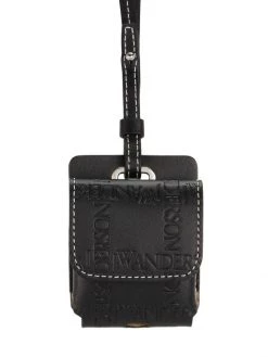 JW Anderson Leather Airpod Case & Strap For Men Black -Deals Thessura Store unnamed file 446