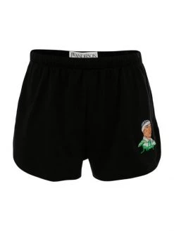 JW Anderson Embroidered Rugby Running Shorts For Men