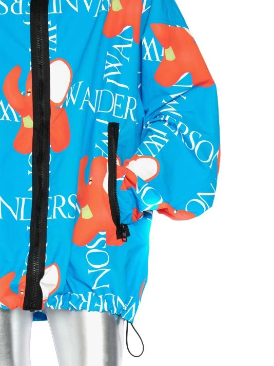 JW Anderson Oversized Hooded Abstract & Logo-Printed Jacket 7 JW Anderson Oversized Hooded Abstract & Logo-Printed Jacket - Image 6