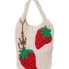 JW Anderson Strawberry Knitted Shopper Tote -Deals Thessura Store unnamed file 86