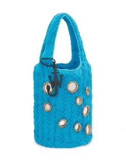 JW Anderson Mirror Knitted Shopper Hot Pink -Deals Thessura Store unnamed file 92